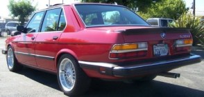 1987 BMW 5 Series