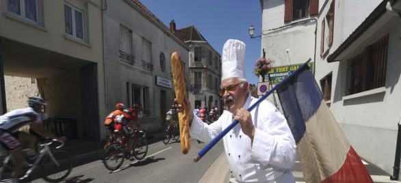 The baker and his baguette