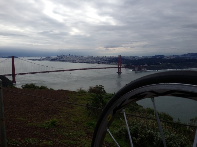 From the top of the Marin Headlands on a post-rain January morning.